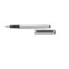 PILOT EXPLORER PENNA STILOGRAFICA FUSTO SILVER ASTUCCIO IN METALLO INCHIOSTRO BLU
