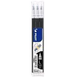 PILOT FRIXION BALL REFILL NERO PUNTA CONICA 1 mm CONF 3 Pz.