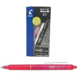 PILOT FRIXION CLICKER PENNA A SFERA A SCATTO CANCELLABILE 0.7 mm COLORE ROSA CONF. 12 Pz.