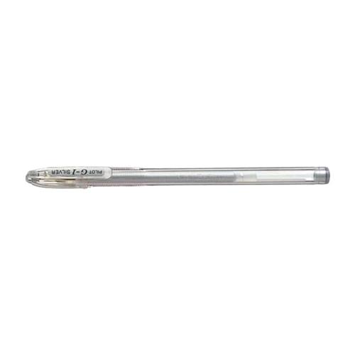 PILOT G-1 PENNA ROLLER PUNTA 0.7 mm COLORE ARGENTO CONF. 12 Pz.