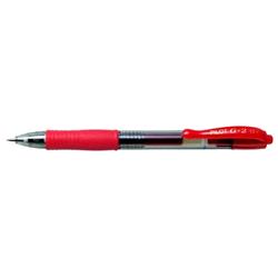 PILOT G-2 PENNA ROLLER A SCATTO PUNTA 0.7 mm COLORE ROSSO CONF. 12 Pz.