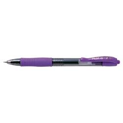 PILOT G-2 PENNA ROLLER A SCATTO PUNTA 0.7 mm COLORE VIOLA CONF. 12 Pz.