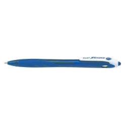 PILOT REXGRIP BEGREEN PENNA A SFERA INCHIOSTRO BLU PUNTA FINE FUSTO TRASPARENTE GRIP ERGONOMICO CON MATERIALE RICIC. CONF. 10 Pz.