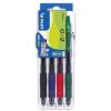PILOT SET2GO PENNA ROLLER PUNTA 0.7 mm INCHIOSTRO COLORI ASSORTITI CONF 4 Pz.