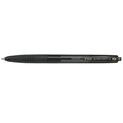 PILOT SUPERGRIP G PENNA A SFERA A SCATTO NERO PUNTA CONICA 0.70mm CONF 12 Pz.