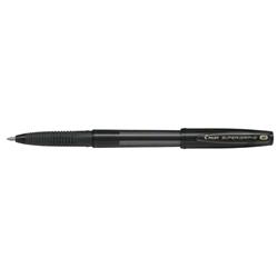PILOT SUPERGRIP G PENNA A SFERA NERO PUNTA CONICA 1mm CONF 12 Pz.