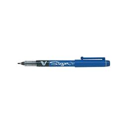 PILOT V SIGNPEN PENNA PUNTA IN FIBRA 2 mm COLORE BLU CONF. 12 Pz.