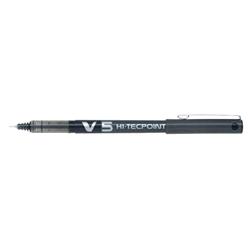 PILOT V5 HI-TECPOINT PENNA ROLLER PUNTA 0.5 mm COLORE NERO CONF. 12 Pz.