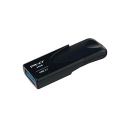 PNY ATTACHE 4 64GB CHIAVETTA USB 3.1 NERO