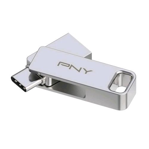 PNY DUO LINK 64 GB USB 3.2 Gen 1, doppio connettore USB-C/USB-A