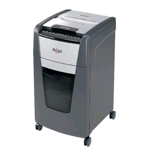 REXEL OPTIMUM AUTOFEED+ 300X DISTRUGGIDOCUMENTI A FRAMMENTO CESTINO 60 LT CAPACITA' 300 FOGLI
