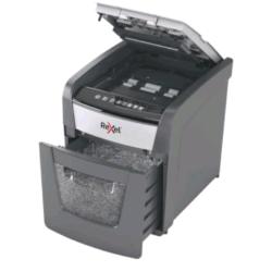 REXEL OPTIMUM AUTOFEED+ 50X DISTRUGGIDOCUMENTI A FRAMMENTO CESTINO 20LT CAPACITA' 50 FOGLI GRIGIO