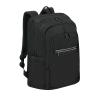 RIVACASE 7561 ZAINO PER NOTEBOOK 15.6"-16" IMPERMEABILE ECO TASCA PER NOTEBOOK TASCHE LATERALI E FRONTALE ESTERNE BLACK