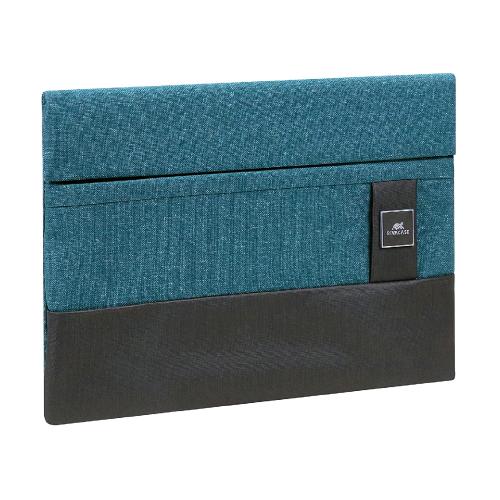 RIVACASE 8803 BORSA PER NOTEBOOK 13.3 TASCHE FRONTALI E POSTERIORI CON CHIUSURA LAMPO AQUA MELANGE