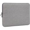 RIVACASE SUZUKA 7705 ECO CUSTODIA SLEEVE PER NOTEBOOK DA 15.6" CON ZIP GRIGIO