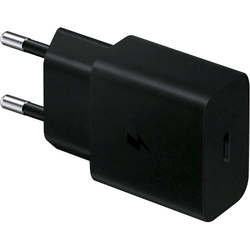 SAMSUNG EP-T1510 CARICABATTERIE USB TYPE-C FAST CHARGING 15W BLACK
