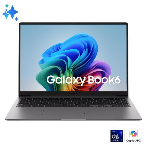 Samsung Galaxy Book6 Enterprise Edition NP764BJG-KA2IT · 16″ WUXGA · Core Ultra 5 325 · 16 GB · SSD 512 GB · Windows 11 Pro