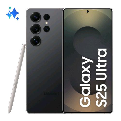 SAMSUNG S938 GALAXY S25 ULTRA 5G DUAL SIM Ai 6.9" OCTA CORE 1TB RAM 12GB 5G ITALIA TITANIUM BLACK