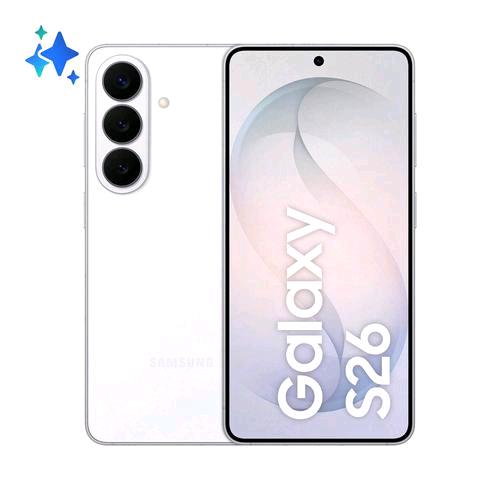 SAMSUNG S942 GALAXY S26 AI 5G DUAL SIM 6.3" OCTA CORE 512GB RAM 12GB 5G ITALIA WHITE