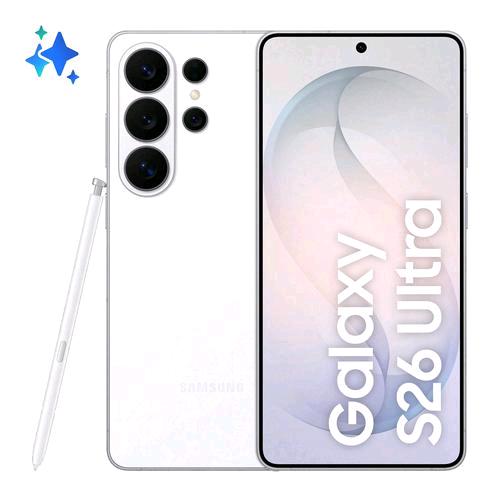 SAMSUNG S948 GALAXY S26 ULTRA AI 5G DUAL SIM 6.9" OCTA CORE 1TB RAM 16GB 5G ITALIA WHITE
