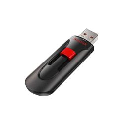 SanDisk Cruzer Glide 32 GB, chiavetta USB 2.0, nero/rosso