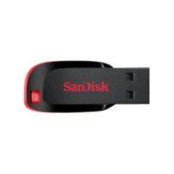 SanDisk Cruzer Blade 16 GB, chiavetta USB 2.0, nero/rosso