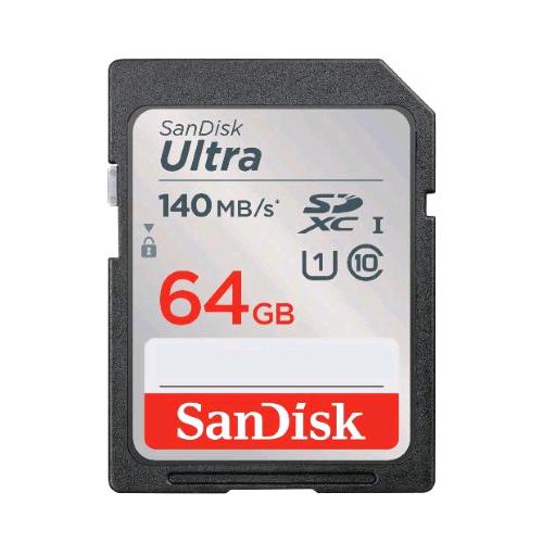 SanDisk Ultra SDXC 64 GB UHS-I Classe 10 U1, fino a 140 MB/s