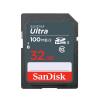 SANDISK ULTRA SCHEDA DI MEMORIA SDHC 32GB UHS-1 CLASSE 10 100MB/S