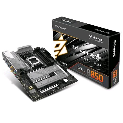 Sapphire NITRO+ B850A WIFI 7 — scheda madre AM5, DDR5, ATX
