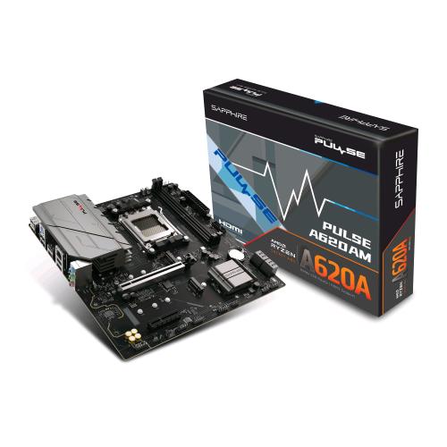 Sapphire PULSE A620AM — scheda madre AM5, DDR5, Micro-ATX