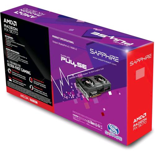 Sapphire PULSE Radeon RX 9070 16 GB GDDR6
