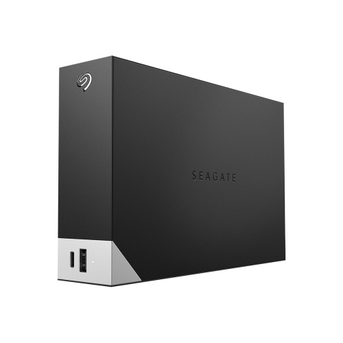 Seagate One Touch Desktop 8 TB — HDD esterno USB-C alimentato da bus, grigio siderale, STNB8000400