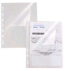 SEI ROTA ATLA A BUSTE A L CON FORATURA UNIVERSALE IN PP BUCCIA D'ARANCIA CM 21X29.7 A4 TRASPARENTE CONF 25 Pz.