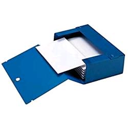 SEI ROTA BIG CARTELLA PORTAPROGETTI IN COLPAN C/BOTTONE 350X250 mm DORSO 16 CM COL. BLU