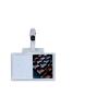 SEI ROTA PASS 3M PORTABADGE IN PVC 60X95 mm CON PINZETTA TRASPARENTE CONF 10 Pz.