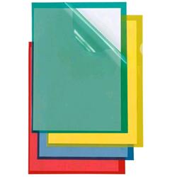 SEI ROTA POLI 150 COL BUSTE A L IN PP BUCCIA D'ARANCIO CM 21X29.7 A4 GIALLO CONF 25 Pz.