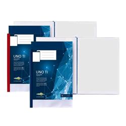 SEI ROTA UNO TI PORTALISTINI IN PP 300X220MM A4 12 BUSTE COL. BLU