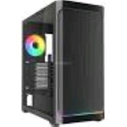 SHARKOON AK4W RGB STRIP MIDI TOWER ATX U3 1 x USB-C 4 x 120mm ARGB FAN