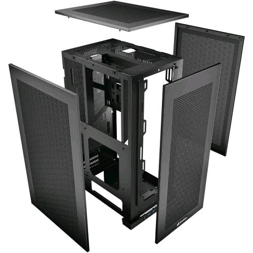 SHARKOON REBEL C20 ITX PC CASE Mini-ITX Case 2x U3, 1x Type-C TRRS