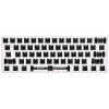 SHARKOON SKILLER SGK50 S4 BAREBONE TASTIERA GAMING USB SENZA INTERRUTTORI E TASTI ANSI-LAYOUT BIANCO