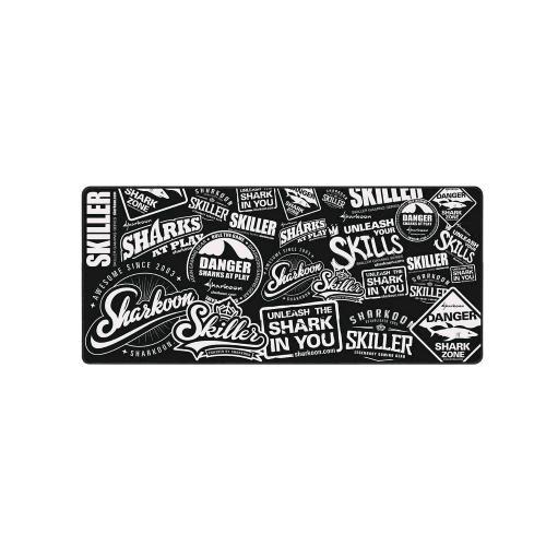 SHARKOON TAPPETINO GAMING XXL 900 X 400 X 2.5 MM NERO STAMPA COLLAGE SKILLER