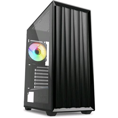 Sharkoon VK3 RGB — case ATX con pannello laterale in vetro temperato, nero