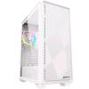 Sharkoon VS8 RGB — case ATX con pannello laterale in vetro temperato, bianco