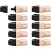 STABILO BOSS ORIGINAL MINI NATURE VIBES EVIDENZIATORE PUNTA A SCALPELLO 2/5 mm BEIGE CONF 10 Pz.