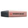 STABILO BOSS ORIGINAL NATURE COLORS EVIDENZIATORE PUNTA A SCALPELLO 2/5 mm CACAO CONF 10 Pz.