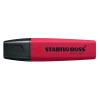 STABILO BOSS WILDFLOWER EVIDENZIATORE PUNTA A SCALPELLO 2/5 mm BORGOGNA CONF 10 Pz.