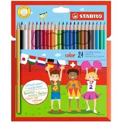 STABILO COLOR PASTELLI 2.5 mm COLORI ASSORTITI CONF. 24 Pz.