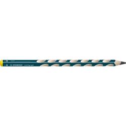 STABILO EASYGRAPH MATITE DI GRAFITE HB FUSTO TRIANGOLARE E SAGOMATURE ANTI-SCIVOLO PER MANCINI CONF 6 Pz.