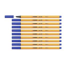 STABILO FINELINER POINT 88 PENNA PUNTA IN FIBRA 0.4 mm COLORE BLU CONF. 10 Pz.