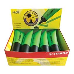 STABILO NEON EVIDENZIATORE VERDE 10 Pz